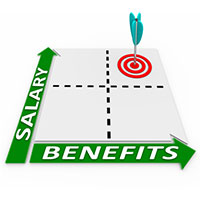 Salary and Benefits Arrows